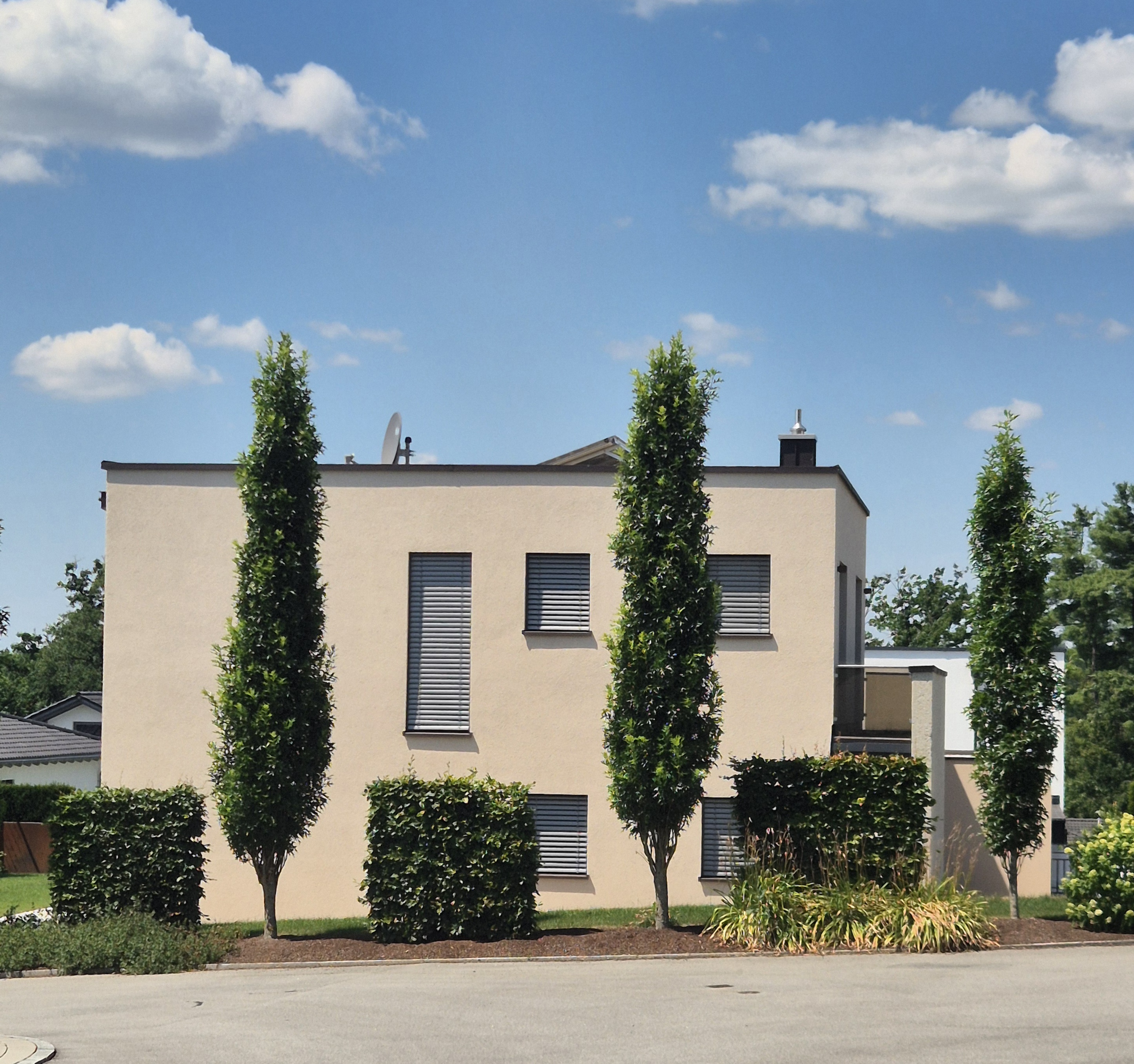 Hausansicht von Heininger Bau